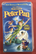 Peter Pan, Walt Disney Video Classic, VHS VHS Cert U Movie