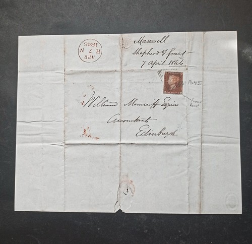 Queen victoria penny - penny, red