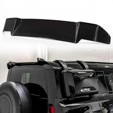FOR LR DEFENDER L663 90 110 130 GLOSS BLACK REAR ROOF SPOILER WING 2020+