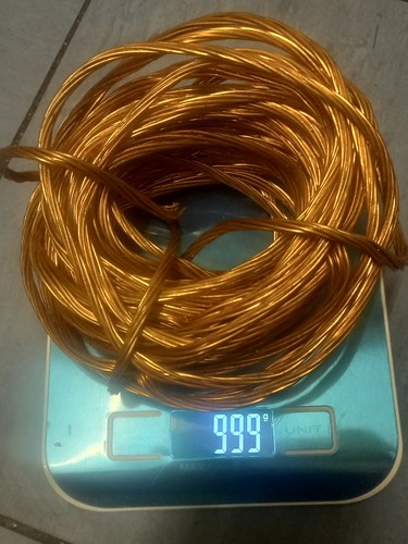 Unused electrical copper wire - unused,