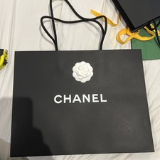 Chanel gift bag classic black - chanel,