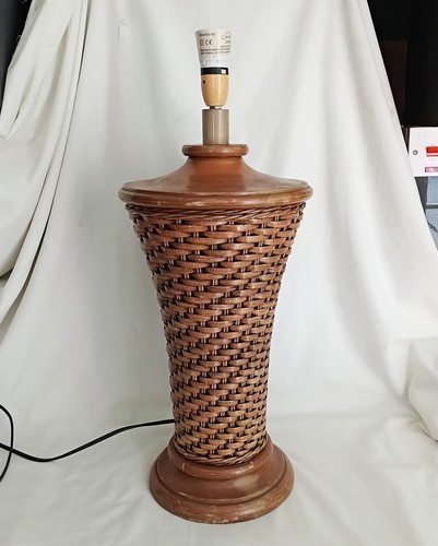 Vintage 1990s wicker wood - 1990s,