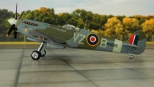 GEMINI ACES GARAF1006N - SPITFIRE MK IX, GEORGE BUZZ BEURLING, COMPLIMENTS CORGI