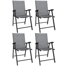 Outsunny Folding Garden Chairs