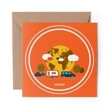 1 x Blank Greeting Card