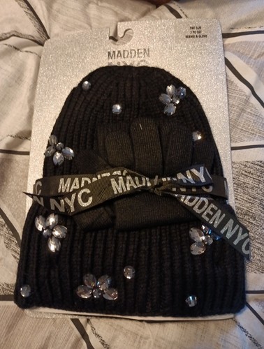 Madden nyc ladies black bling - madden,