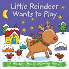 Igloo Books Ltd : Baby Christmas Board Book - Little Reind Fast and FREE P & P