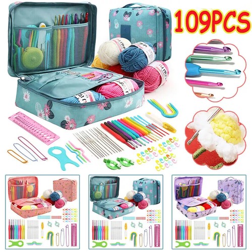 109pcs crochet hook set - crochet,