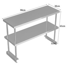 Double Tier Stainless Steel