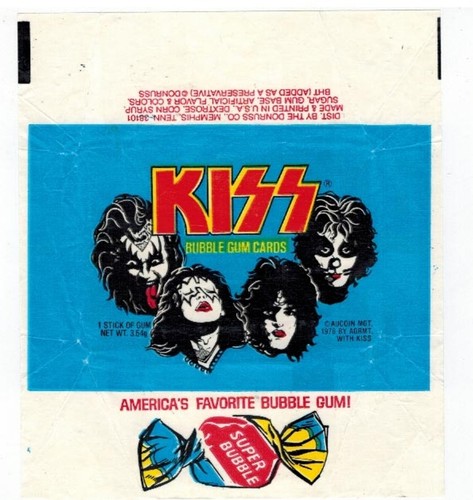 Kiss donruss 1978 series - donruss, 1