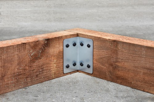 Tier corner galvanised - 1-tier,