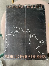 SPANDAU BALLET  CONCERT PROGRAMME 1984/85