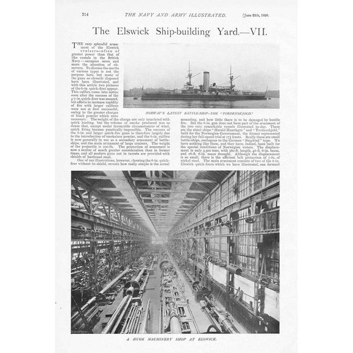 The elswick ship building - the,