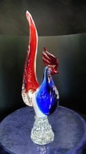 Vintage Murano glass rooster