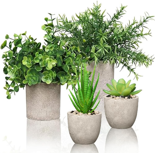 Set artificial plants - 4,