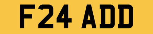 F24 add rare digit car - rare,