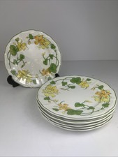 Villeroy &Boch - Geranium Malva - 6 x Side Plates - 16.5cm Diameter - VGC