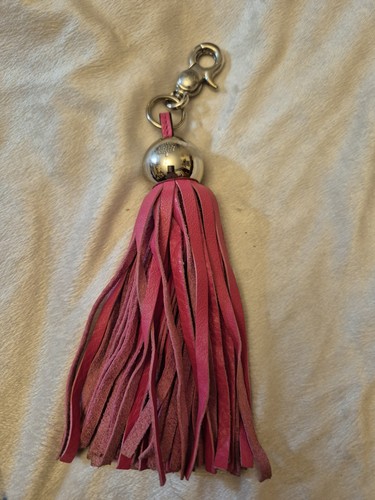 Mulberry leather tassel - leather,