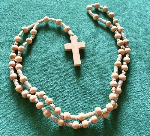 Handmade natural wooden bead - handmade,