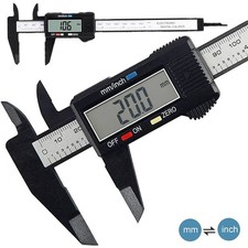 6 INCH DIGITAL VERNIER CALIPER 150MM MICROMETER ELECTRONIC TOOL Measuring Ruler