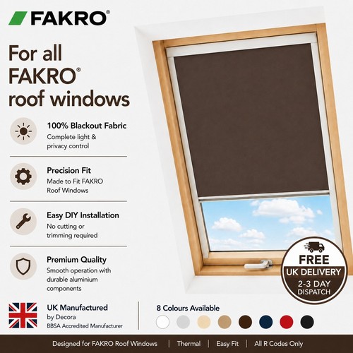 Fakro blackout roof window - blackout,
