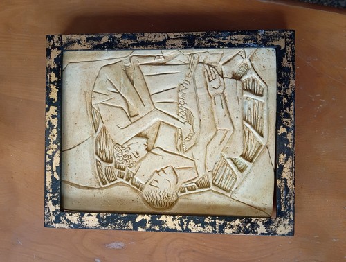 Plaster art - deco, two