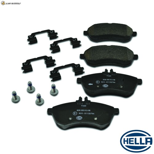 Brake pad set disc - brake,