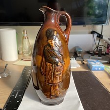 Vintage Royal Doulton Kingsware THE McNAB DEWAR'S Whisky Jug 23cm.
