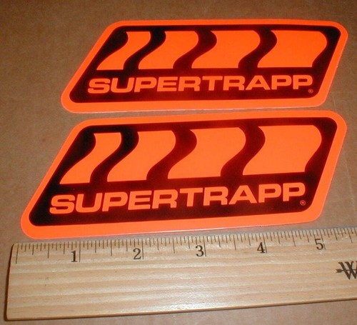 Supertrapp mufflers racing