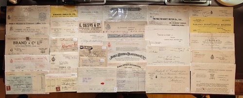 1900 1963 job lot vintage - job,