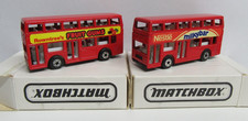 Matchbox Superfast No.17 London Bus "FRIUT GUMS" & "MILKYWAY" - Red - Mint/Boxed