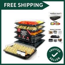 6 Pack Sandwich Platter Trays