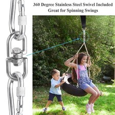 .Tree Swing Straps Hanging Kit