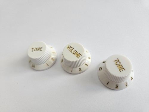 Strat knob set for - for, guitars