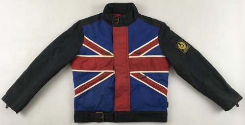 Belstaff nylon waxed padded