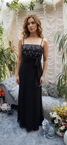 Ladies maxi dress sleeveless