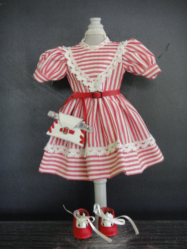 Dress for antique doll - dress,