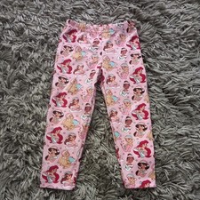 Dolly Wears 3-4 Pink Leggings princess Christmas Xmas style 