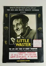 Bobby Thompson Comedian The Little Waster Genuine Poster & Ticket Stub 1990