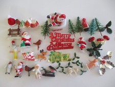 VINTAGE CHRISTMAS CAKE TOPPERS