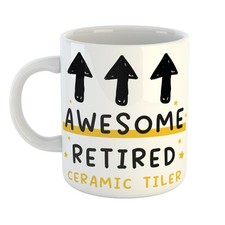 Novelty Mug Awesome Retired