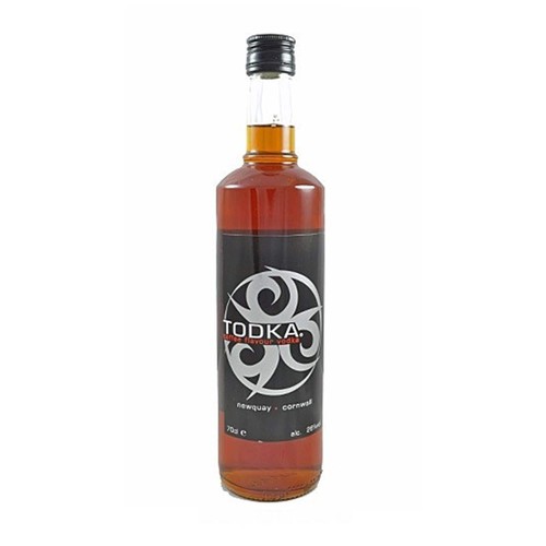 Todka toffee flavoured vodka - todka,