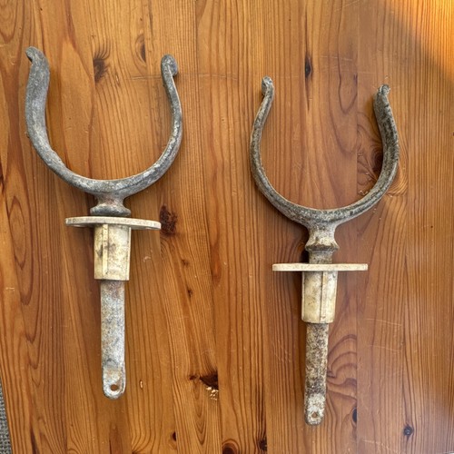 Metal boat rowlocks - metal,