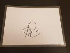 Nigel Mansell Hand Signed