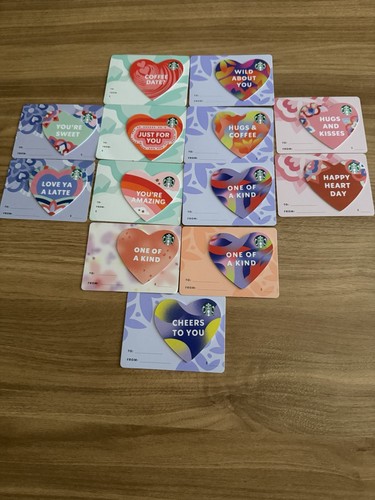 Valentines starbucks card - starbucks,