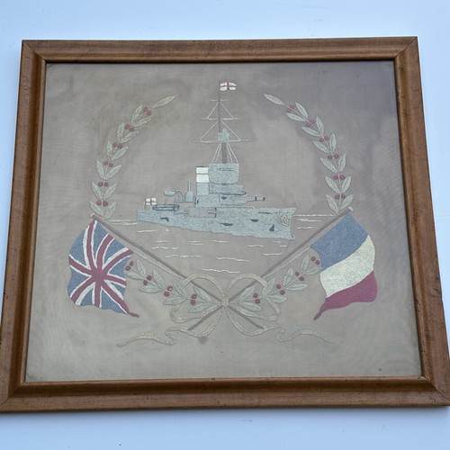 Antique ww1 folk art - antique,