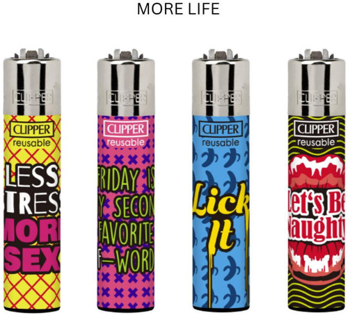 Clipper lighters more - more, life