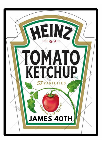 Various sized heinz ketchup - various,