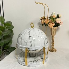 Round Chafing dish 8L food
