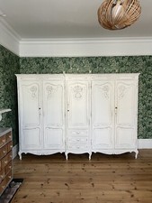 Wardrobe  Antique French 5 Sections 